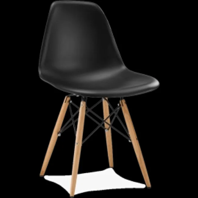 Eames Style Dining DSW Chair Black