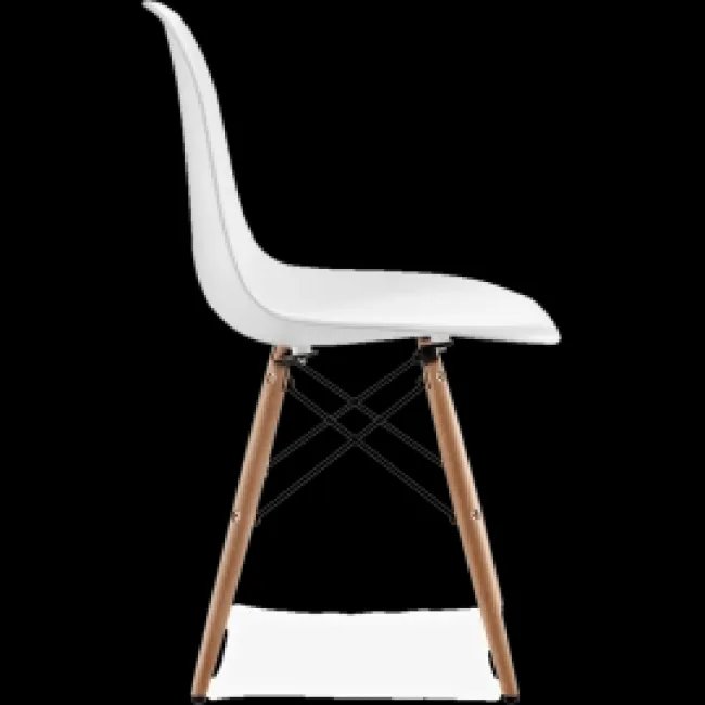 Eames Style Dining DSW — Silla blanca Modborn — image 3