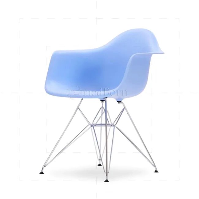 Eames Style Dining DAR Armlehnstuhl – Blau — image 8