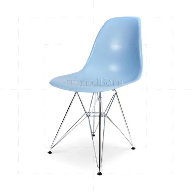 Eames Style DSR Eiffel Stuhl – Blau — image 2