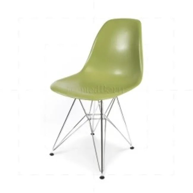 Chaise Eames DSR Eiffel Verte — Eames Style Dining DSR