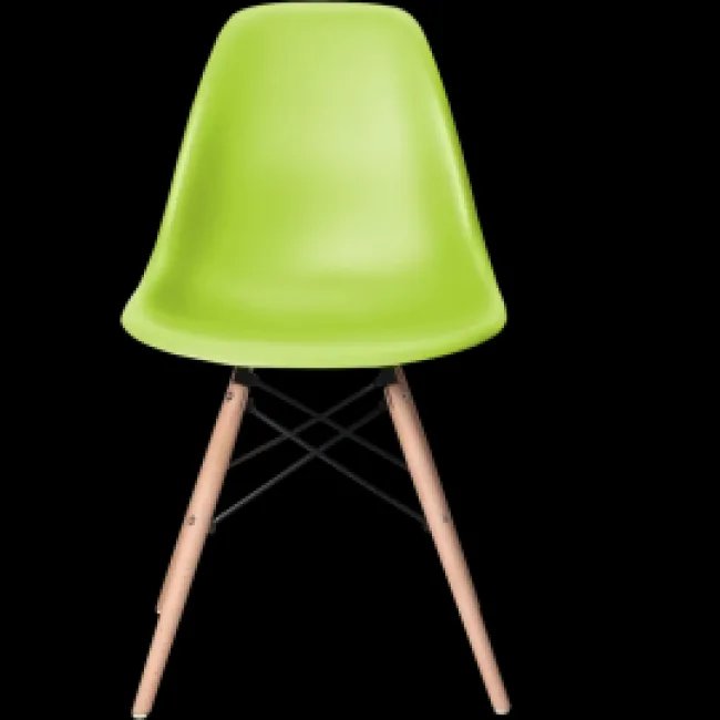 Eames DSW Stuhl Grün – Eames Style Dining DSW Chair Green — image 2