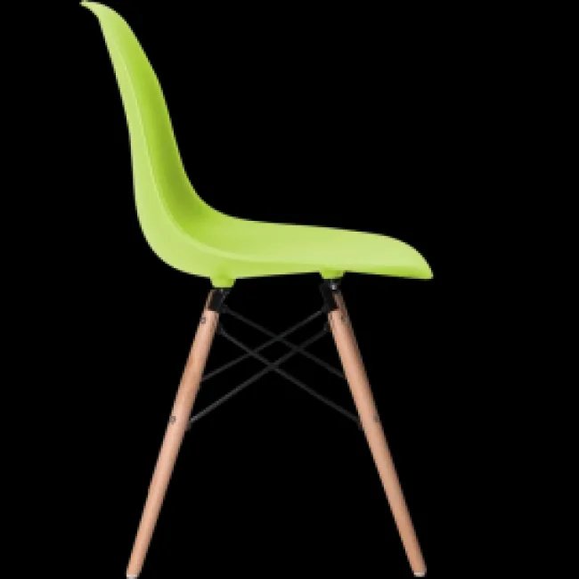 Eames DSW Stuhl Grün – Eames Style Dining DSW Chair Green — image 4