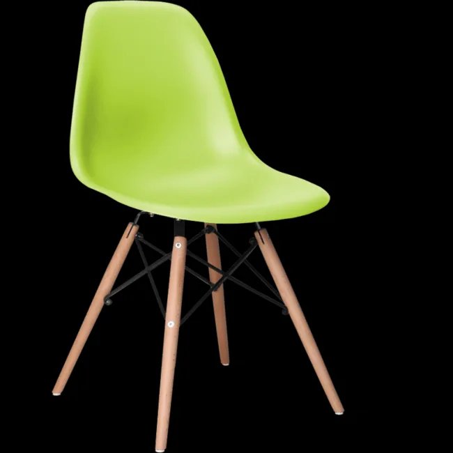 Eames DSW Stuhl Grün – Eames Style Dining DSW Chair Green — image 5