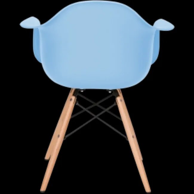 Eames Style Dining DSW Stuhl – Blau — image 3