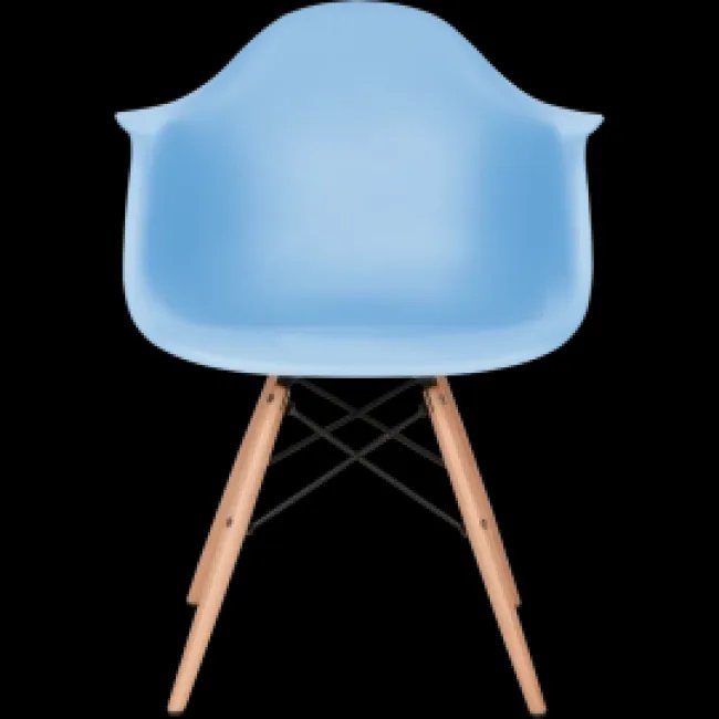 Eames Style Dining DSW Stuhl – Blau — image 4
