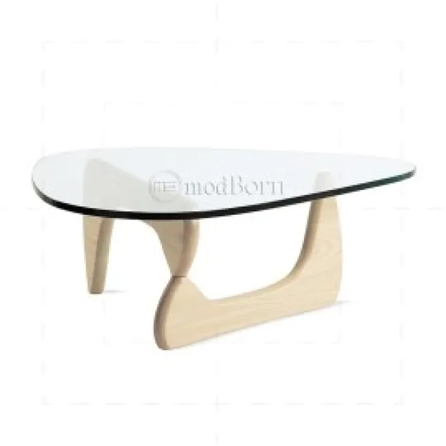 Isamu Noguchi Style Coffee Table — Walnut Wood