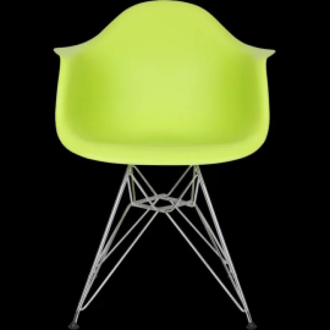 Eames Style Dining DAR Armlehnstuhl Grün - Modborn — image 3