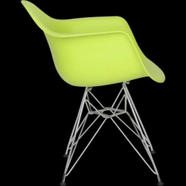 Eames Style Dining DAR Armlehnstuhl Grün - Modborn — image 4