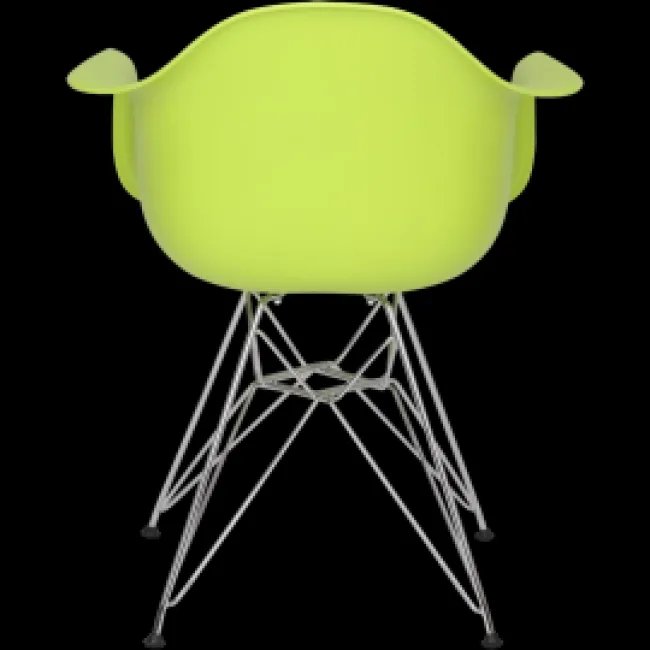 Eames Style Dining DAR Armlehnstuhl Grün - Modborn — image 5