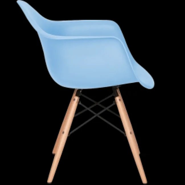 Fauteuil Eames Style DAW Bleu — Modborn — image 4
