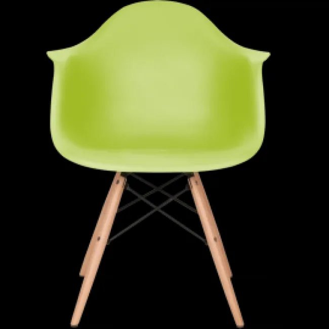 Eames Style DAW Armlehnstuhl – Grün — image 2