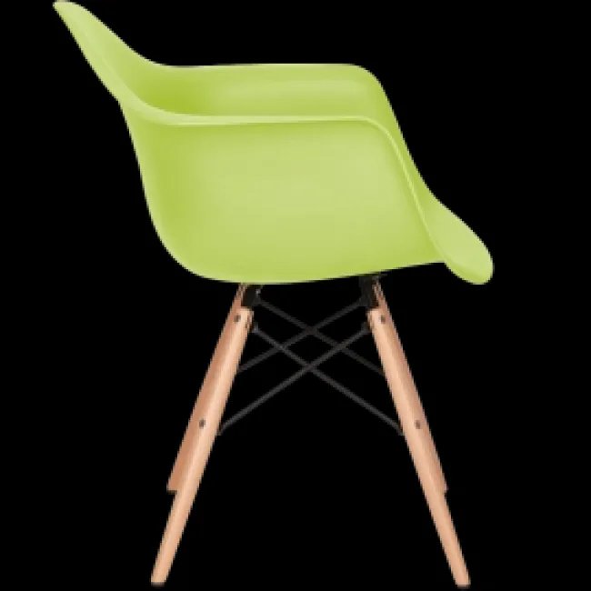Eames Style DAW Armlehnstuhl – Grün — image 3
