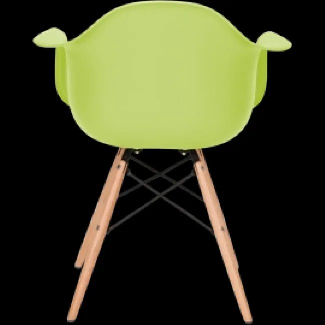 Eames Style DAW Armlehnstuhl – Grün — image 4