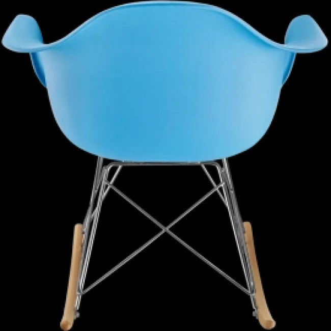 Eames RAR Schaukelsessel Blau — image 4
