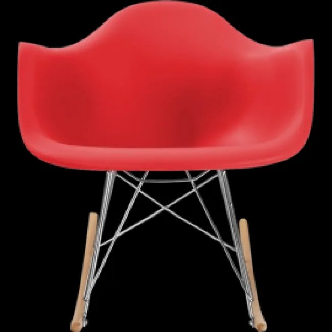 Eames RAR Schaukelsessel Rot — image 2