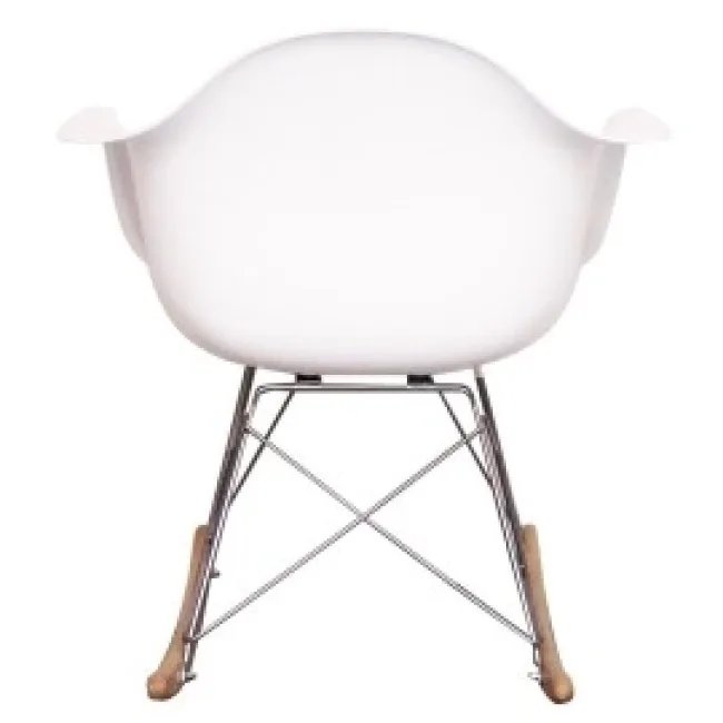 Eames Style RAR Schaukelsessel Weiß – Modborn — image 2