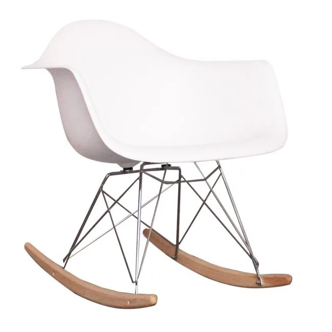 Eames Style RAR Schaukelsessel Weiß – Modborn — image 5