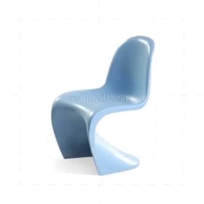 Verner Panton Fauteuil Bleu — Chaise design en ABS