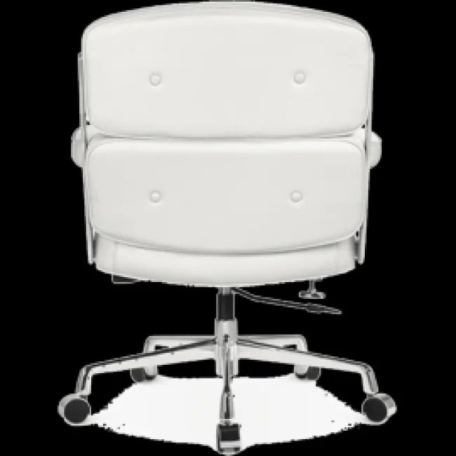 Fauteuil exécutif lobby cuir blanc — Modborn — image 5