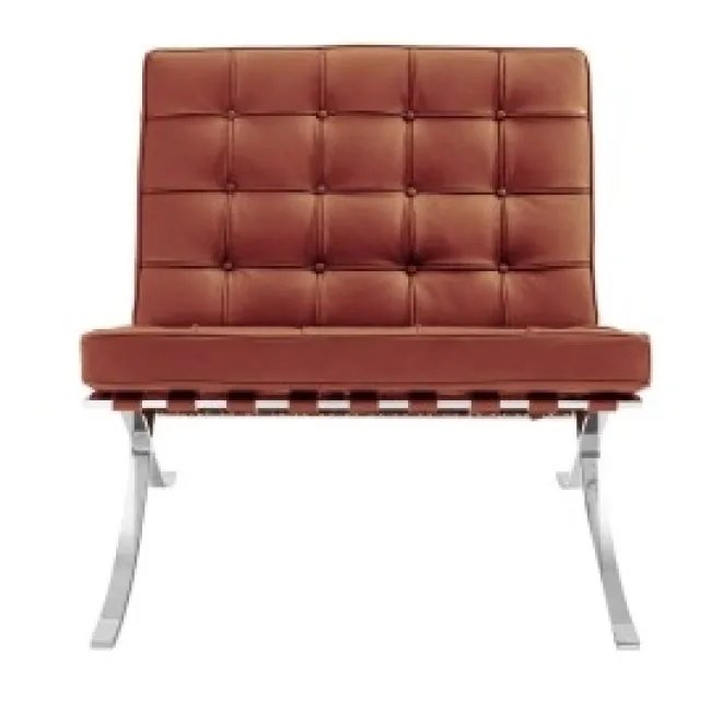 Fauteuil Barcelona cuir cognac — Modborn — image 2
