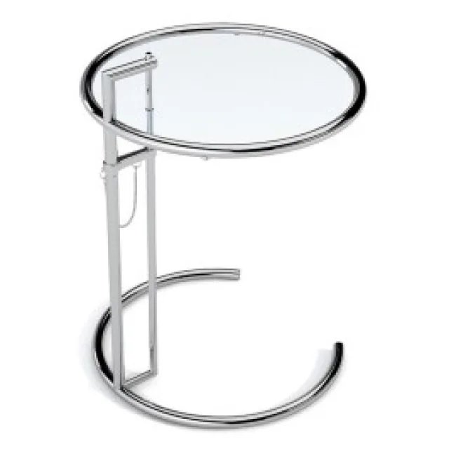 Eileen Gray E1027 Table d'appoint - Acier inoxydable